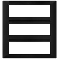 RAMA ORNAMENT 21 (7+7+7) MODULE TEHNOPOLIMER NEGRU - RAMA ORNAMENT 21 (7+7+7) MODULE TEHNOPOLIMER NEGRU