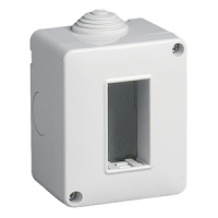DOZA APARATAJ MODULAR 1 MODUL IP40 VIMAR - DOZA APARATAJ MODULAR 1 MODUL IP40 VIMAR