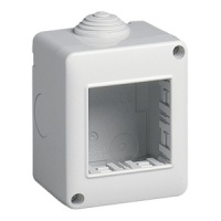 DOZA APARATAJ MODULAR 2 MODULE IP40 VIMAR - DOZA APARATAJ MODULAR 2 MODULE IP40 VIMAR