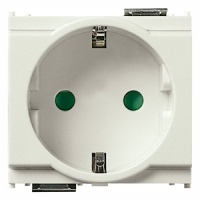 PRIZA MODULARA SCHUKO 2P+T 250V 16A 2 MODULE VIMAR IDEA - PRIZA MODULARA SCHUKO 2P+T 250V 16A 2 MODULE VIMAR IDEA