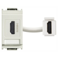 PRIZA MODULARA HDMI KEYSTONE 1 MODUL VIMAR IDEA - PRIZA MODULARA HDMI KEYSTONE 1 MODUL VIMAR IDEA