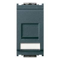 PRIZA MODULARA RJ45 CAT5E NETSAFE UTP 1 MODUL VIMAR IDEA - PRIZA MODULARA RJ45 CAT5E NETSAFE UTP 1 MODUL VIMAR IDEA