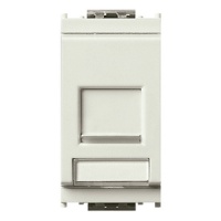 PRIZA MODULARA RJ45 CAT5E NETSAFE UTP 1 MODUL VIMAR IDEA - PRIZA MODULARA RJ45 CAT5E NETSAFE UTP 1 MODUL VIMAR IDEA