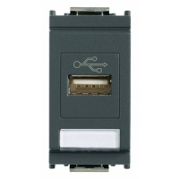 PRIZA MODULARA USB DATE 1 MODUL VIMAR IDEA - PRIZA MODULARA USB DATE 1 MODUL VIMAR IDEA