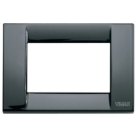RAMA ORNAMENT CLASSICA 3 MODULE NEGRU VIMAR IDEA - RAMA ORNAMENT CLASSICA 3 MODULE NEGRU VIMAR IDEA