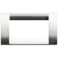 RAMA ORNAMENT CLASSICA 4 MODULE NICHEL VIMAR IDEA - RAMA ORNAMENT CLASSICA 4 MODULE NICHEL VIMAR IDEA