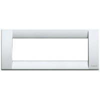 RAMA ORNAMENT CLASSICA 6 MODULE ARGINTIU METALIZAT VIMAR IDEA - RAMA ORNAMENT CLASSICA 6 MODULE ARGINTIU METALIZAT VIMAR IDEA