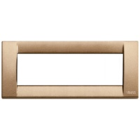 RAMA ORNAMENT CLASSICA 6 MODULE BRONZ METALIZAT VIMAR IDEA - RAMA ORNAMENT CLASSICA 6 MODULE BRONZ METALIZAT VIMAR IDEA
