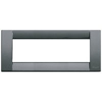 RAMA ORNAMENT CLASSICA 6 MODULE ANTRACIT METALIZAT VIMAR IDEA - RAMA ORNAMENT CLASSICA 6 MODULE ANTRACIT METALIZAT VIMAR IDEA