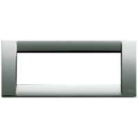 RAMA ORNAMENT CLASSICA 6 MODULE CROM VIMAR IDEA - RAMA ORNAMENT CLASSICA 6 MODULE CROM VIMAR IDEA