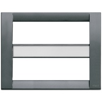 RAMA ORNAMENT CLASSICA 12 MODULE ANTRACIT METALIZAT VIMAR IDEA - RAMA ORNAMENT CLASSICA 12 MODULE ANTRACIT METALIZAT VIMAR IDEA