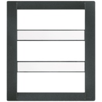 RAMA ORNAMENT CLASSICA 18 MODULE ANTRACIT METALIZAT VIMAR IDEA - RAMA ORNAMENT CLASSICA 18 MODULE ANTRACIT METALIZAT VIMAR IDEA