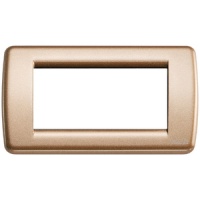 RAMA ORNAMENT RONDO 4 MODULE BRONZ METALIZAT VIMAR IDEA - RAMA ORNAMENT RONDO 4 MODULE BRONZ METALIZAT VIMAR IDEA