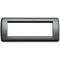 RAMA ORNAMENT RONDO 6 MODULE NEGRU VIMAR IDEA - RAMA ORNAMENT RONDO 6 MODULE NEGRU VIMAR IDEA
