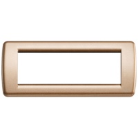 RAMA ORNAMENT RONDO 6 MODULE BRONZ METALIZAT VIMAR IDEA - RAMA ORNAMENT RONDO 6 MODULE BRONZ METALIZAT VIMAR IDEA