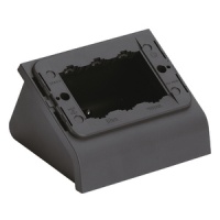 DOZE APARATAJ MODULAR 3 MODULE PENTRU MONTAJ PE BIROU GRI ANTRACIT VIMAR IDEA - DOZE APARATAJ MODULAR 3 MODULE PENTRU MONTAJ PE BIROU GRI ANTRACIT VIMAR IDEA