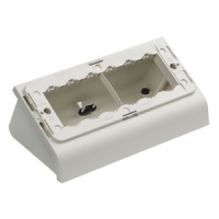 DOZE APARATAJ MODULAR 3 MODULE PENTRU MONTAJ PE BIROU ALB VIMAR IDEA - DOZE APARATAJ MODULAR 3 MODULE PENTRU MONTAJ PE BIROU ALB VIMAR IDEA
