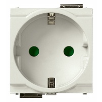 PRIZA MODULARA SCHUKO 2P+T 250V 16A 2 MODULE REDUSE VIMAR IDEA - PRIZA MODULARA SCHUKO 2P+T 250V 16A 2 MODULE REDUSE VIMAR IDEA