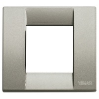 RAMA ORNAMENT CLASSICA 1 SI 2 MODULE REDUSE TITANIUM METALIZAT VIMAR IDEA - RAMA ORNAMENT CLASSICA 1 SI 2 MODULE REDUSE TITANIUM METALIZAT VIMAR IDEA
