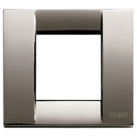 RAMA ORNAMENT CLASSICA 1 SI 2 MODULE REDUSE NEGRU CROM VIMAR IDEA - RAMA ORNAMENT CLASSICA 1 SI 2 MODULE REDUSE NEGRU CROM VIMAR IDEA