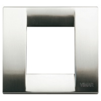 RAMA ORNAMENT CLASSICA 1 SI 2 MODULE REDUSE NICHEL VIMAR IDEA - RAMA ORNAMENT CLASSICA 1 SI 2 MODULE REDUSE NICHEL VIMAR IDEA