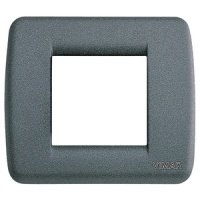 RAMA ORNAMENT RONDO 1 SI 2 MODULE REDUSE ARDEZIE GRI VIMAR IDEA - RAMA ORNAMENT RONDO 1 SI 2 MODULE REDUSE ARDEZIE GRI VIMAR IDEA