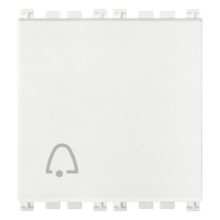 INTRERUPATOR MODULAR CU REVENIRE 10A CU SIMBOL CLOPOTEL 2 MODULE VIMAR ARKE - INTRERUPATOR MODULAR CU REVENIRE 10A CU SIMBOL CLOPOTEL 2 MODULE VIMAR ARKE