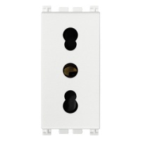 PRIZA MODULARA 2P+T 250V 16A 1 MODUL VIMAR ARKE - PRIZA MODULARA 2P+T 250V 16A 1 MODUL VIMAR ARKE