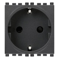 PRIZA MODULARA SCHUKO 2P+T 250V 16A 2 MODULE VIMAR ARKE - PRIZA MODULARA SCHUKO 2P+T 250V 16A 2 MODULE VIMAR ARKE