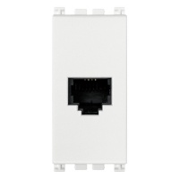 PRIZA MODULARA TELEFON RJ11 6/4 CONTACTE 1 MODUL VIMAR ARKE - PRIZA MODULARA TELEFON RJ11 6/4 CONTACTE 1 MODUL VIMAR ARKE