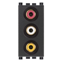PRIZA MODULARA RCA 1 MODUL VIMAR ARKE - PRIZA MODULARA RCA 1 MODUL VIMAR ARKE