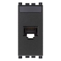 PRIZA MODULARA DATE RJ45 CAT5E NETSAFE UTP 1 MODUL VIMAR ARKE - PRIZA MODULARA DATE RJ45 CAT5E NETSAFE UTP 1 MODUL VIMAR ARKE