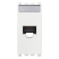PRIZA MODULARA DATE RJ45 CAT5E NETSAFE UTP 1 MODUL VIMAR ARKE - PRIZA MODULARA DATE RJ45 CAT5E NETSAFE UTP 1 MODUL VIMAR ARKE