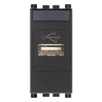 PRIZA MODULARA DATE USB 1 MODUL VIMAR ARKE - PRIZA MODULARA DATE USB 1 MODUL VIMAR ARKE