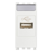 PRIZA MODULARA DATE USB 1 MODUL VIMAR ARKE - PRIZA MODULARA DATE USB 1 MODUL VIMAR ARKE