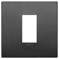 RAMA ORNAMENT 1 MODUL METAL MATT GRAPHITE VIMAR ARKE - RAMA ORNAMENT 1 MODUL METAL MATT GRAPHITE VIMAR ARKE