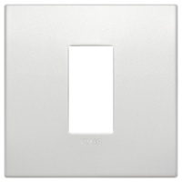 RAMA ORNAMENT 1 MODUL METAL MATT PEARL VIMAR ARKE - RAMA ORNAMENT 1 MODUL METAL MATT PEARL VIMAR ARKE