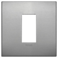 RAMA ORNAMENT 1 MODUL ALUMINIUM LAVA VIMAR ARKE - RAMA ORNAMENT 1 MODUL ALUMINIUM LAVA VIMAR ARKE