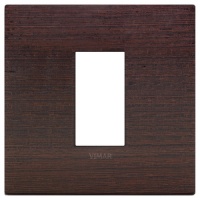 RAMA ORNAMENT 1 MODUL WOOD WENGE VIMAR ARKE - RAMA ORNAMENT 1 MODUL WOOD WENGE VIMAR ARKE