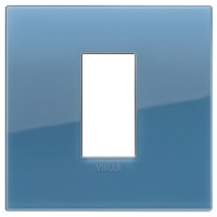RAMA ORNAMENT 1 MODUL REFLEX MARINE BLUE VIMAR ARKE - RAMA ORNAMENT 1 MODUL REFLEX MARINE BLUE VIMAR ARKE