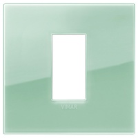 RAMA ORNAMENT 1 MODUL REFLEX SAGE GREEN VIMAR ARKE - RAMA ORNAMENT 1 MODUL REFLEX SAGE GREEN VIMAR ARKE