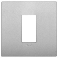 RAMA ORNAMENT 1 MODUL TEHNOPOLIMER MATT SILVER VIMAR ARKE - RAMA ORNAMENT 1 MODUL TEHNOPOLIMER MATT SILVER VIMAR ARKE