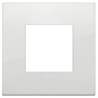 RAMA ORNAMENT 2 MODULE METAL POLAR VIMAR ARKE - RAMA ORNAMENT 2 MODULE METAL POLAR VIMAR ARKE