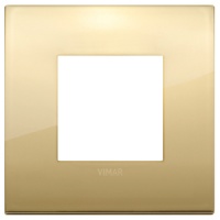 RAMA ORNAMENT 2 MODULE METAL GOLD VIMAR ARKE - RAMA ORNAMENT 2 MODULE METAL GOLD VIMAR ARKE