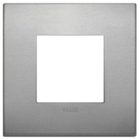 RAMA ORNAMENT 2 MODULE ALUMINIUM LAVA VIMAR ARKE - RAMA ORNAMENT 2 MODULE ALUMINIUM LAVA VIMAR ARKE