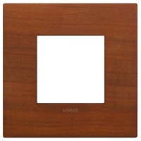 RAMA ORNAMENT 2 MODULE CHERRY WOOD VIMAR ARKE - RAMA ORNAMENT 2 MODULE CHERRY WOOD VIMAR ARKE