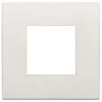 RAMA ORNAMENT 2 MODULE TECHNOPOLYMER IVORY VIMAR ARKE - RAMA ORNAMENT 2 MODULE TECHNOPOLYMER IVORY VIMAR ARKE