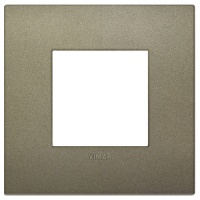 RAMA ORNAMENT 2 MODULE TECHNOPOLYMER MATTGREEN VIMAR ARKE - RAMA ORNAMENT 2 MODULE TECHNOPOLYMER MATTGREEN VIMAR ARKE