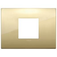 RAMA ORNAMENT 2 MODULE CENTRALE METAL GOLD VIMAR ARKE - RAMA ORNAMENT 2 MODULE CENTRALE METAL GOLD VIMAR ARKE