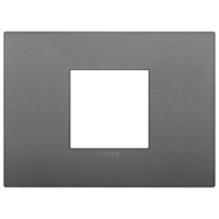 RAMA ORNAMENT 2 MODULE CENTRALE TEHNOPOLIMER GREY VIMAR ARKE - RAMA ORNAMENT 2 MODULE CENTRALE TEHNOPOLIMER GREY VIMAR ARKE